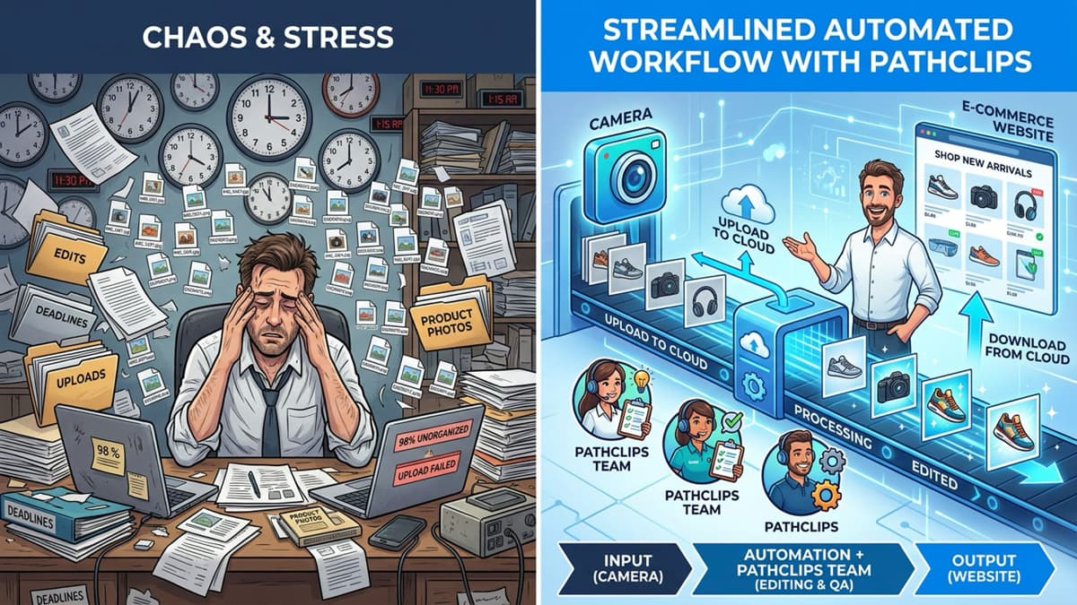 Photo Editing Outsourcing Workflow