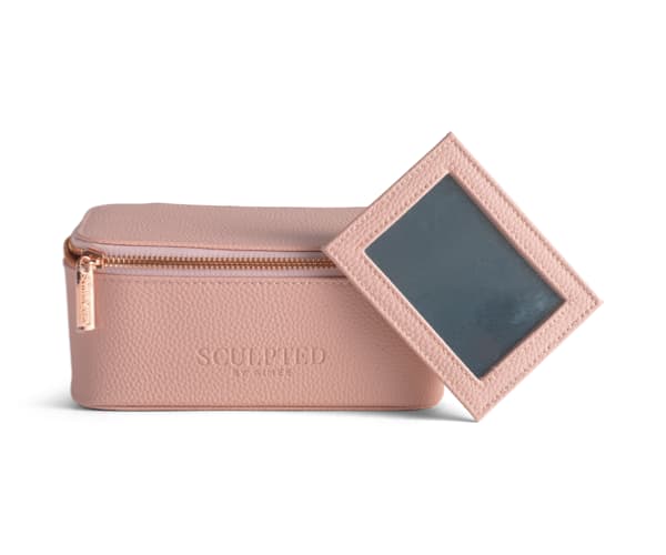 Accessories product image with drop shadow and white background editing