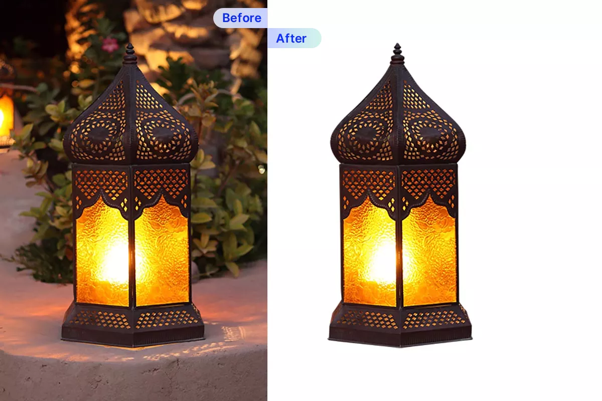 Clipping Path Service before and after example